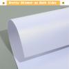300 Sheets White Shimmer Cardstock 8.5 x 11 Inch Certificate Paper Card Stock, 250gsm/92lb Double Sided Printer Paper Pearlescent Paper for Invitations, Certificates, Crafts, DIY Cards view 3