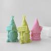 Xidmold 2pcs Flower Leaf Gnome Candle Molds 3D Sunflower Gnome Silicone Mold for Fondant, Soap, Polymer Clay, Plaster Ornament, Resin Art view 4