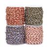 HZLXF1 1 Meter Stainless Steel Chains Necklaces Bracelets Components DIY Jewelry Making Accessories Supplies (Color : Gold Colorful) view 3