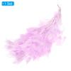 PATIKIL 10-12 Inch Turkey Feathers, 1 Set Fluffy Bulk Natural Feathers for Crafts Carnival Handwork Clothing Costumes Wedding Party, Purple view 3
