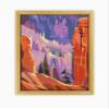Bryce Canyon National Park CS447-2 New Counted Cross Stitch KIT#2. Set of Threads, Needles, AIDA Fabric, Needle Threader, Embroidery Clippers and Printed Color Pattern Inside. view 1