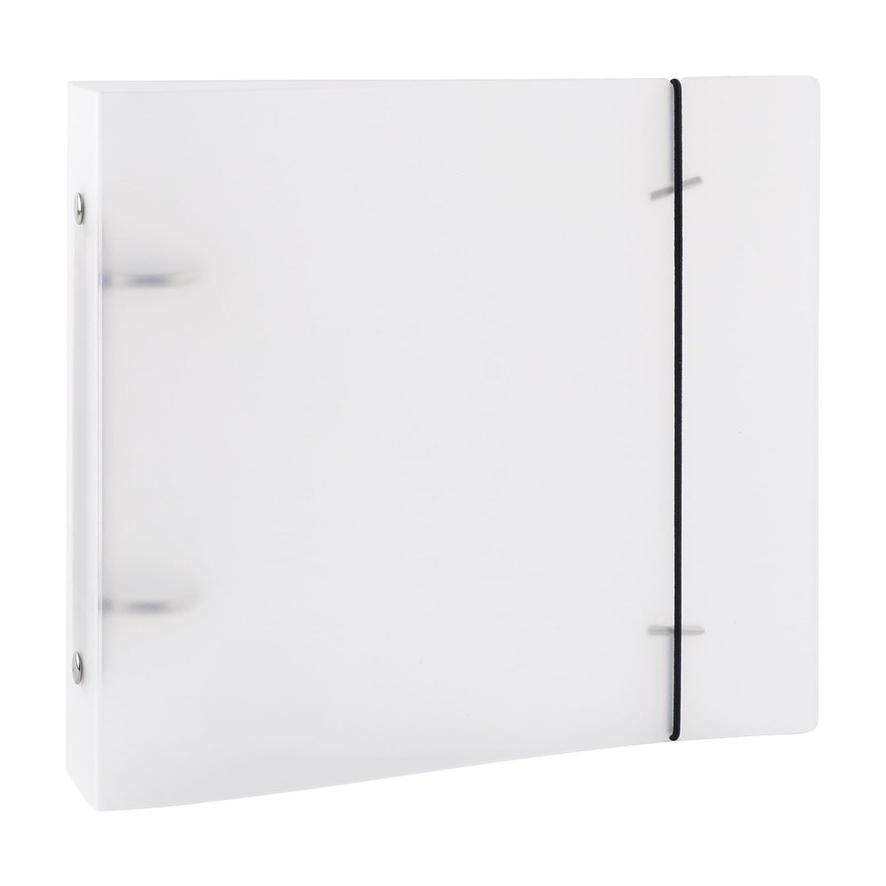 Clear Stamps Storage Embossing Folder Cookie Stencil Storage Binder Cover fit Storage Pockets,Cardstock, The Distance Between The Storage Folder Organizer 2 Holes is 3 inches