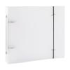 Clear Stamps Storage Embossing Folder Cookie Stencil Storage Binder Cover fit Storage Pockets,Cardstock, The Distance Between The Storage Folder Organizer 2 Holes is 3 inches view 1