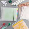 Clear Stamps Storage Embossing Folder Cookie Stencil Storage Binder Cover fit Storage Pockets,Cardstock, The Distance Between The Storage Folder Organizer 2 Holes is 3 inches view 3