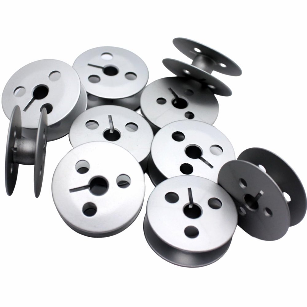 Cutex 10 Aluminum Bobbin Part Number #S09285001 Compatible with Brother LT2-B872, B875, B877 Sewing Machine