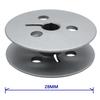 Cutex 10 Aluminum Bobbin Part Number #S09285001 Compatible with Brother LT2-B872, B875, B877 Sewing Machine view 2