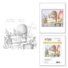 Spellbinders RSC-007 Mouse Mail Cling Rubber Stamp Set view 2