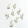 15 PCs Tennis Racket Charms Alloy Antique Silver Size 19x14mm Jump Ring Size 2mm For Jewelry Making view 4