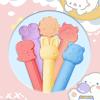 NEETUE 6 Pcs Crayon Molds 3D Crayon Silicone Mold Assorted Reusable Crayons Recycling Mold DIY Gift Animals Double Tipped Flower vegetables and Fruits Theme (Silicone) view 4
