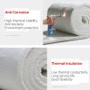 EMENAR Ceramic Fiber Insulating Blanket, Temperature 1260Celsius Fiber Insulation Blanket Fireproof Insulation,for Kilns, Ovens, Furnaces, Forges, Stoves and More (Color : 0.61x1m 1cm) view 4