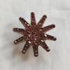 12PCS Flower Rhinestone Conchos Crystal Leathercraft With Screws Back, Pretty Bling for Dressing up Leather Bags, Saddles, Accessories (Color F) view 3