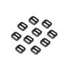 Baitoo Tri glide Slider,Heavy Duty Plastic Tri Glide Slide Buckle Strap sliders Adjusters for Backpack Strap Belt (3/8"(10mm) - 10pieces) view 1