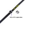 Baitoo Tri glide Slider,Heavy Duty Plastic Tri Glide Slide Buckle Strap sliders Adjusters for Backpack Strap Belt (3/8"(10mm) - 10pieces) view 3