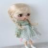 D2033B 10-11inch 26-28CM Country Girl Long Twins Braids Combed Mohair Doll Wigs (Blond #30) view 2