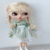 D2033B 10-11inch 26-28CM Country Girl Long Twins Braids Combed Mohair Doll Wigs (Blond #30) view 4