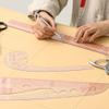 13Pcs Sewing Pattern Rulers Set, Clothing Curve Ruler Set with Clear Metric Flexible, for Designers Tailors Beginners view 2