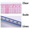 13Pcs Sewing Pattern Rulers Set, Clothing Curve Ruler Set with Clear Metric Flexible, for Designers Tailors Beginners view 4