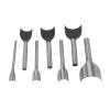Dies for Cutting Leather Leather Half Round Cutter Punch 15103 7Pcs Set DIY Leather Carft Half Round Punch Belt End Cutter for Home Leather Sewing 1040Mm view 1