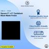 Premium Black Square Cardstock (80lb Cover) - For Greeting Cards, Invitations, Displays & backing (40 Sheets) (5 x 5) view 2
