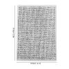 4 Pcs Embossing Folders, Multifunctional DIY Craft Plastic Embossing Template Folders for Embossing Machine(14.8 x 10.5cm) view 3