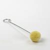 ZEZEFUFU 50 Pieces Yellow Wool Daubers Ball Brush Leather Dye Dauber Dyeing Applicator for DIY Crafts Projects view 4
