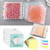 BAOFALI 111 Pages1Sets 6x6 Cookie Stencil Storage Binder Die Cut and Stamp Storage Folder Baking Stencil Organizer Scrapbooking Cutting Dies Stencil Storage Book Collections Case view 1