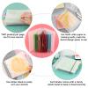BAOFALI 111 Pages1Sets 6x6 Cookie Stencil Storage Binder Die Cut and Stamp Storage Folder Baking Stencil Organizer Scrapbooking Cutting Dies Stencil Storage Book Collections Case view 3