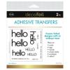 Deco Foil Adhesive Transfer Designs - Oh Hello view 1