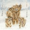 Bothy Threads Counted Cross Stitch Kit - Highland Christmas view 1