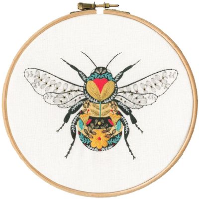 Pollen Embroidery Kit by Ally Gore - Dragonfly
