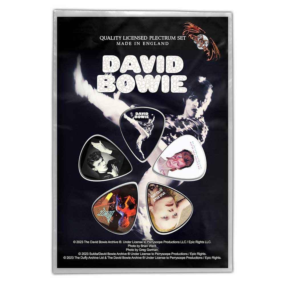 David Bowie - The Man Who Sold the World Guitar Picks (Set of 5)