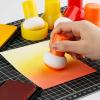 45PCS / Sets Ink Applicator with Storage Cases,Paper Pouncers for Direct Ink Application On Crafts Projects Easily,Inking Sponge for Stamp Ink Distressing, Blending Card Making Crafting Tools view 4