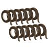 PATIKIL 30 Yard Floral Tapes, 12 Roll Florist Tape Crepe Paper Flowers Bouquets Tapes Waterproof for Bouquet Stem Wrapping, Dark Brown (27 Meters) view 1