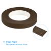 PATIKIL 30 Yard Floral Tapes, 12 Roll Florist Tape Crepe Paper Flowers Bouquets Tapes Waterproof for Bouquet Stem Wrapping, Dark Brown (27 Meters) view 4