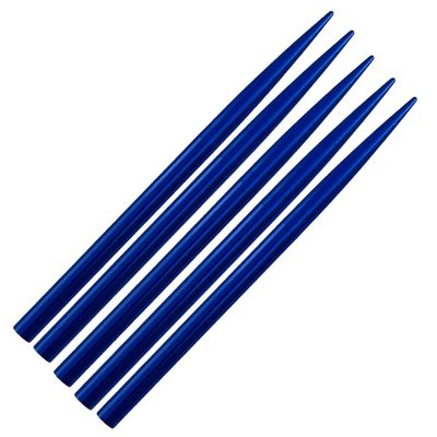 (5 Pack) Jig Pro Shop 3 1/2" Blue Tapered Tip 550 Type III Aluminim Paracord FID, Lacing, Stitching Needles