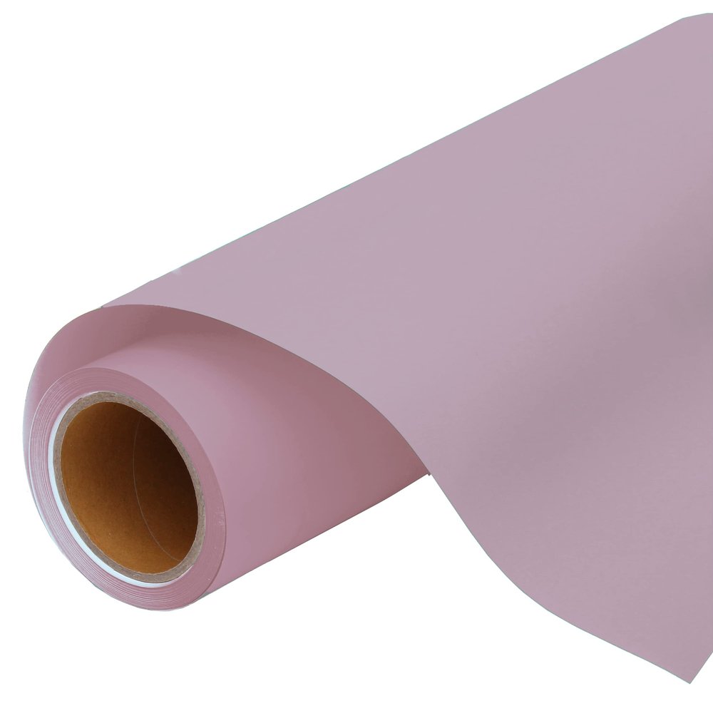 10 Yard x 20" Wide Roll Threadart Rose Gold Heat Transfer Vinyl Film HTV | Solid Color | Compatible with Venture, Explore, and Maker, Silhouette Cameo, & Large Format Cutters
