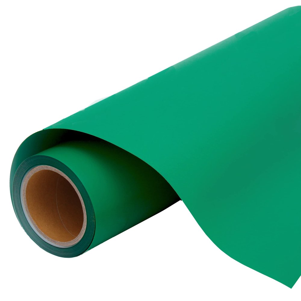 3 Yard x 20" Wide Roll Threadart Green Heat Transfer Vinyl Film HTV | Solid Color | Compatible with Venture, Explore, and Maker, Silhouette Cameo, & Large Format Cutters
