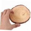 EXCEART 3pcs Pine Wood Coasters Desk Coasters for Coffee for Table Heat Insulated Cup Pads view 2