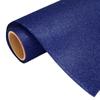 10 Yard x 20" Roll Threadart Glitter Royal Blue Heat Transfer Vinyl Film HTV | Glitter Colors | Compatible Home & Large Format Cutters view 1