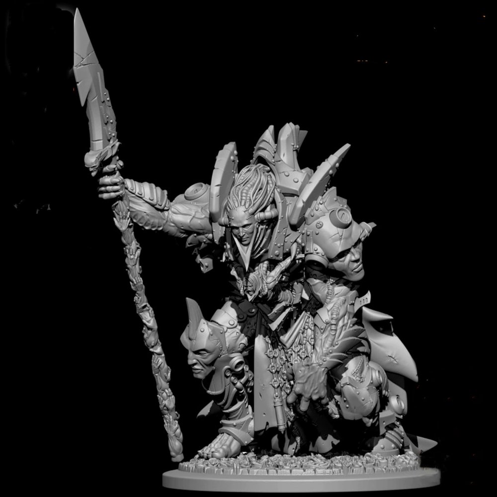 1/32 Ancient Hellguard Warrior Resin Model Kit Miniature Resin Model (unassembled and unpainted) (of7M-3)
