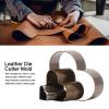 belupai 3 Pcs Leather Die Cutter Mold, Heart Shape Hollow Punching Tool with Storage Box Hollow Cutter Die Punching Tool kit for DIY Leather Crafts view 2