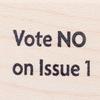 Vote No Rubber Stamp, Issue One view 1