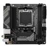 Gigabyte A620I AX Motherboard - Supports AMD Ryzen 8000 CPUs, 5+2+1 Phases Digital VRM, up to 6400MHz DDR5 (OC), 1xPCIe 4.0 M.2, Wi-Fi 6E, 2.5GbE LAN, USB 3.2 Gen 2 view 2