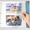 Vienrose Photo Album Page Refill for 3 Ring Binder, Photo Album Self Adhesive Pages, Photo Albums Pages Fit 2x3 4x6 5x7 8x10 Photo or Recipe Cards view 1