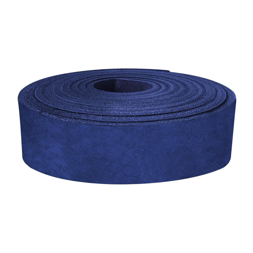 ELW 9-10 oz (3.6-4mm) Latigo Leather Belt Grade Straps & Strips | Size: 1.75"x84" (4.5x213cm) | Blue | Full Grain Cowhide, Heavy Duty Holsters, Sheathes, Harness, Saddle, Guitar Straps, DIY Crafts