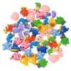 Honbay 40PCS Ocean Animal Theme Flatback Slime Charms Mermaid Fish Coral Shells Whale Starfish Resin Cabochons for Hair Clips Scrapbooking Phonecase Craft Making (10 Styles) view 1