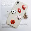 DANUDON Sport Ball Flatback Resin Charms, 30PCS Large Basketball Football Volleyball Baseball No Hole Beads Resin Cabochons Beads with Box for DIY Scrapbooking Phone Case, 27mm view 4