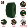 ELW 9-10 oz (3.6-4mm) Latigo Leather Belt Grade Straps & Strips | Size: 3"x60" (7.62 x 152cm) | Forest Green | Full Grain Cowhide, Heavy Duty Holsters, Sheathes, Saddle, Guitar Straps, DIY Crafts view 3