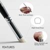 ARTIFY Drybrush Set of 5 Sizes: Expert Series Dry Brush for Effortless Miniature, Model, Ceramics Painting - Hobby Detail Small Acrylic Oil Paint Brushes for Tabletop & Wargames Miniatures view 4