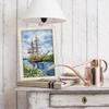 RTO Cross Stitch Embroidery Kits for Adults Sea Theme - with The Flavour of Salt, Wind and Sun 12.5x19cm/4.9x7.5 16CT view 3